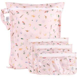 Waterproof Wet Bag & Clear Travel Bags Disney Princess Pink
